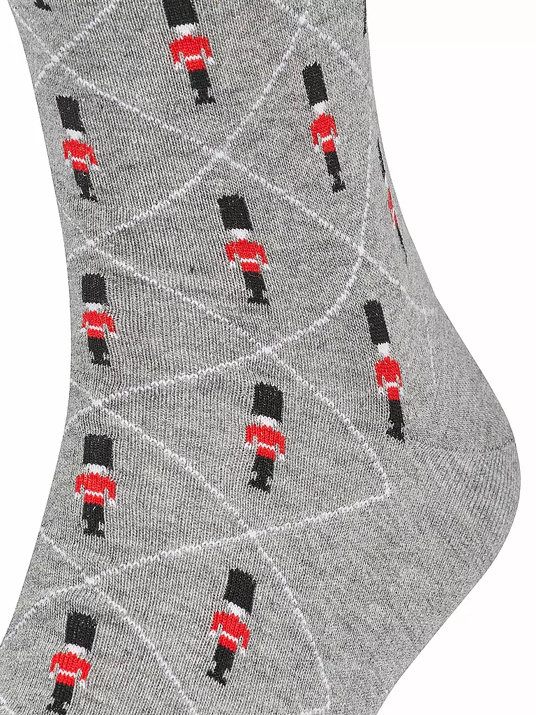 BURLINGTON | Chaussettes homme GUARD 40-46 gris clair | 