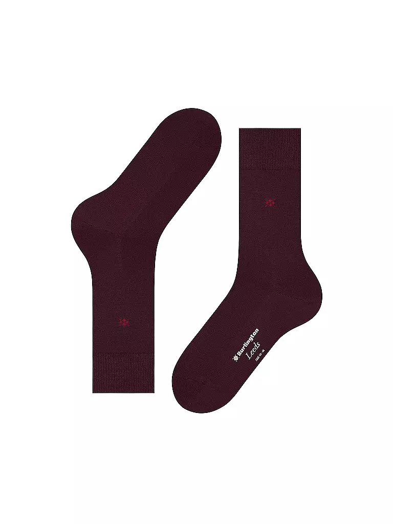 BURLINGTON | Chaussettes homme LEEDS 40-46 clarent | beere
