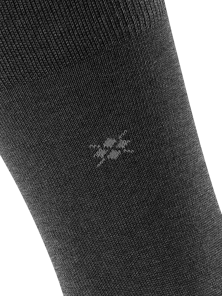 BURLINGTON | Chaussettes homme LEEDS asphalt mel | 