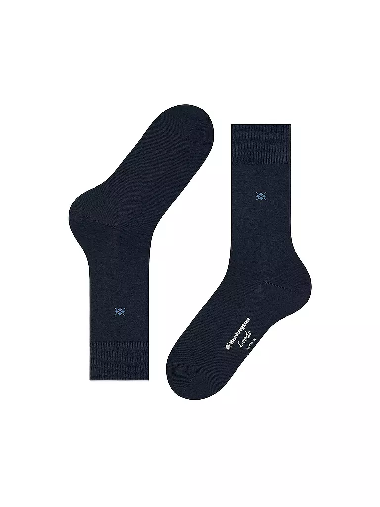 BURLINGTON | Chaussettes homme LEEDS marine | 