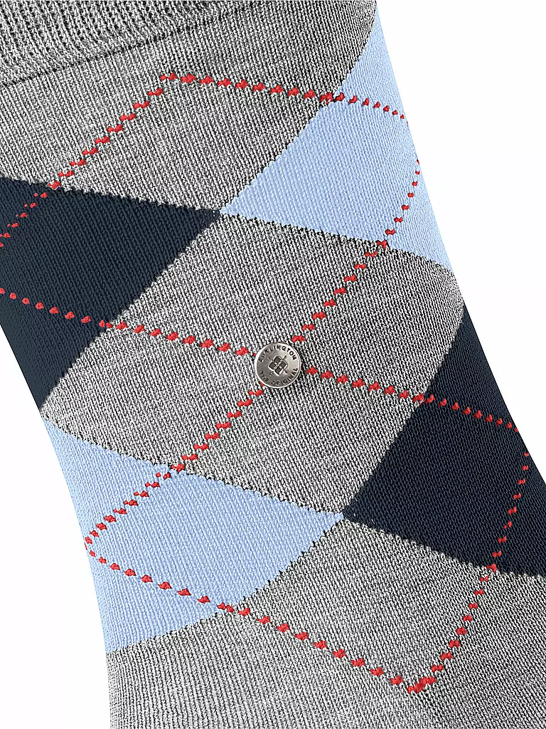 BURLINGTON | Chaussettes homme MANCHESTER 40-46 béton chiné | 