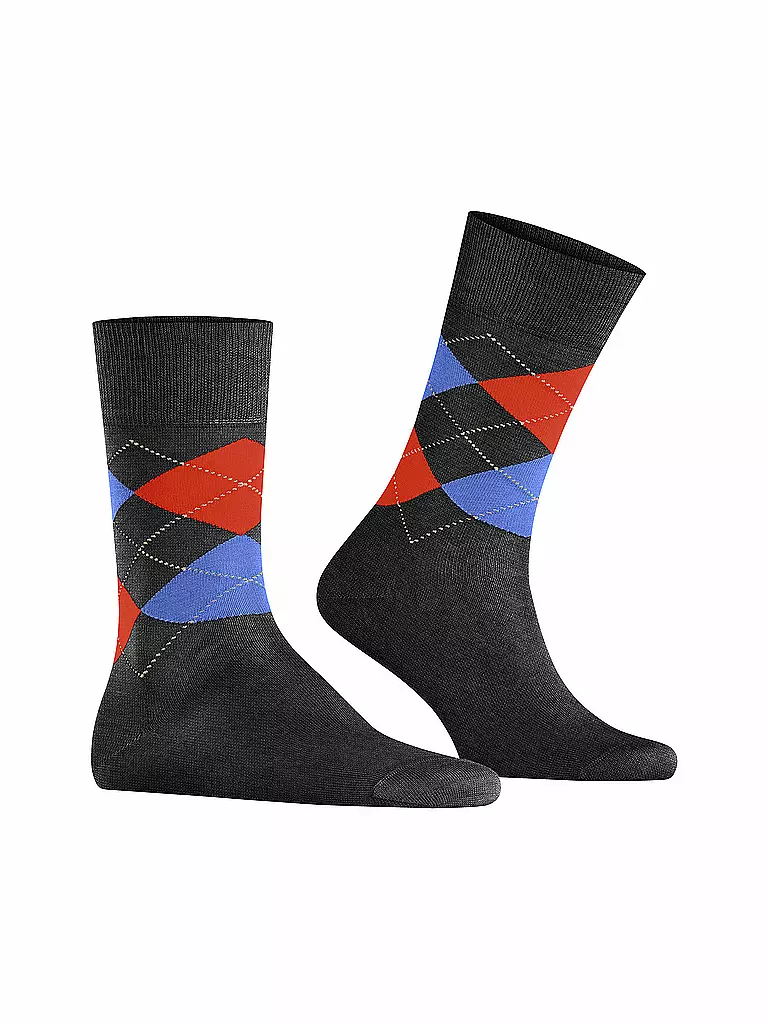 BURLINGTON | Chaussettes homme MANCHESTER dark rock | 