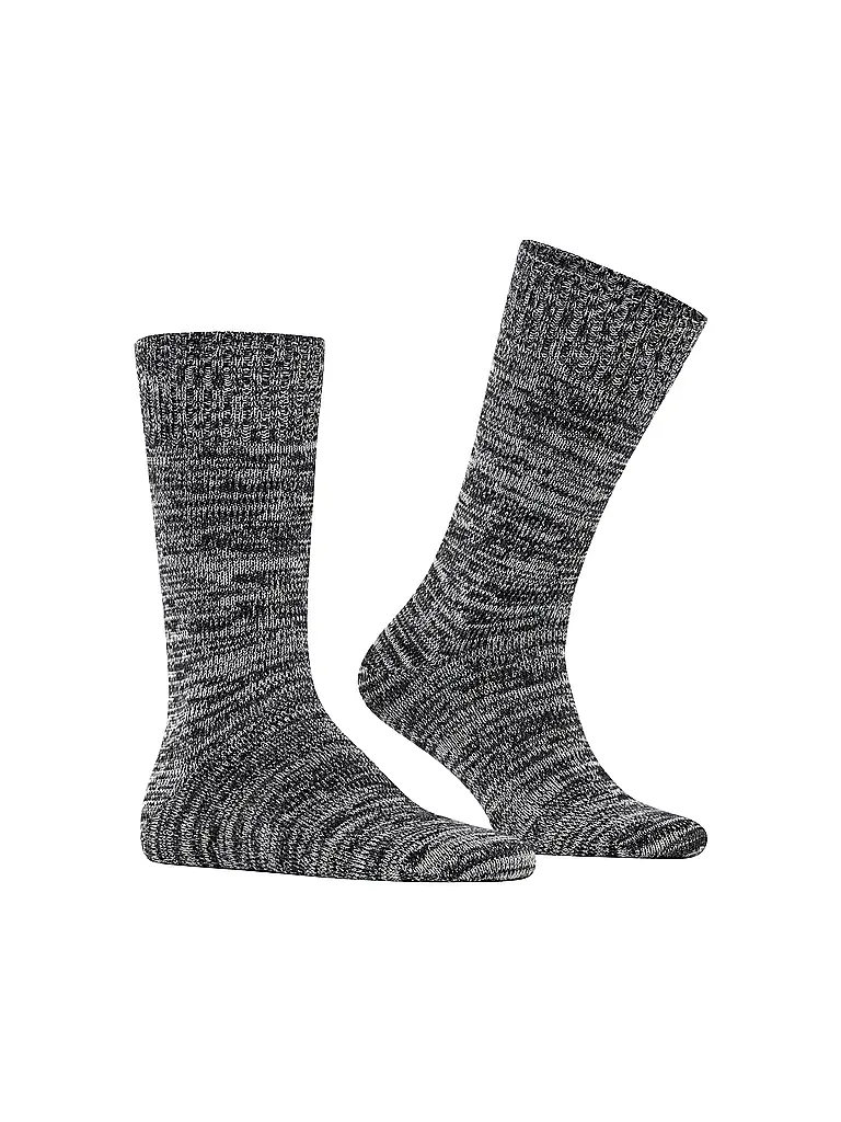 BURLINGTON | Chaussettes KNITTING HILL 40-46 black | 