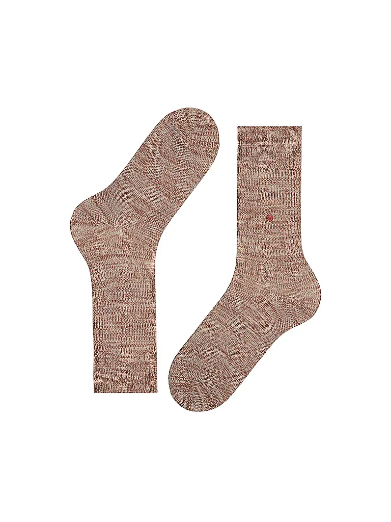 BURLINGTON | Chaussettes KNITTING HILL 40-46 caramel | camel