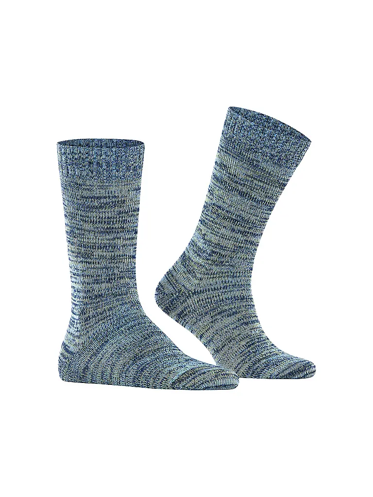 BURLINGTON | Chaussettes KNITTING HILL 40-46 royal | Bleu