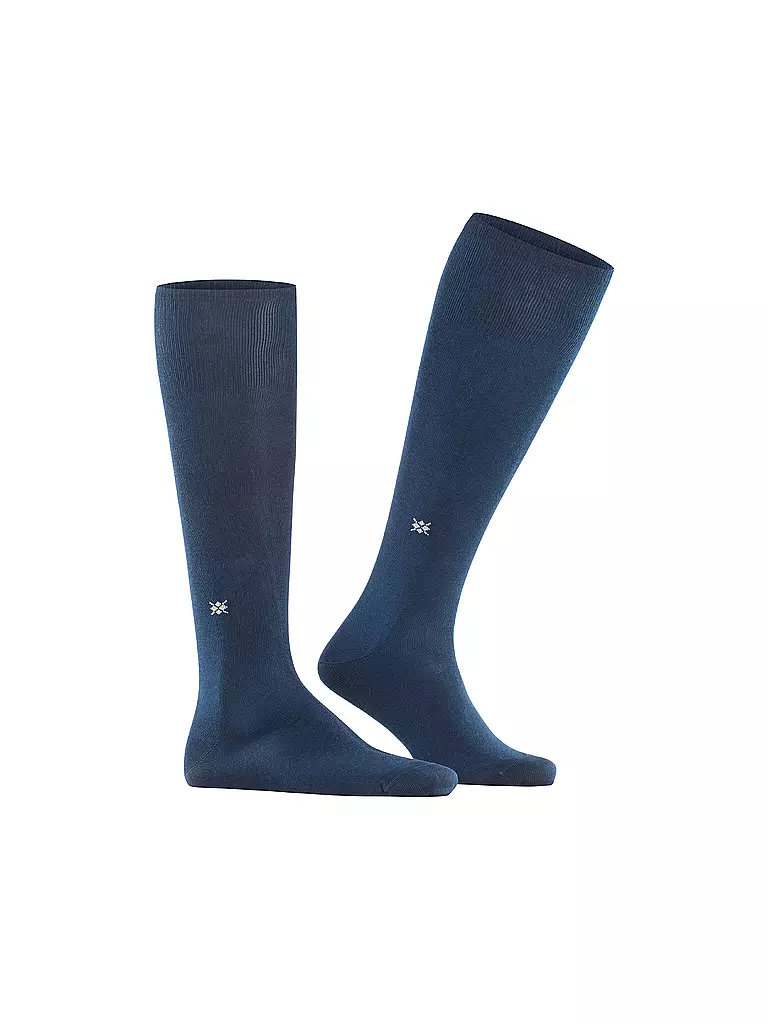 BURLINGTON | Chaussettes montantes homme DUBLIN 40-46 marine | 