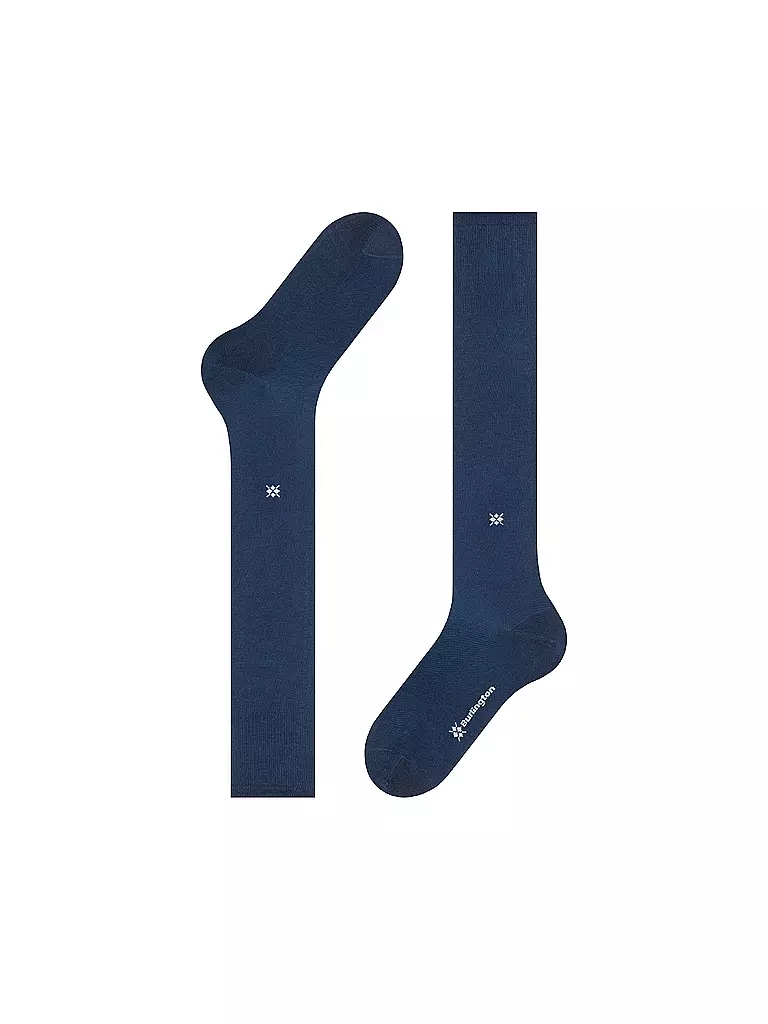 BURLINGTON | Chaussettes montantes homme DUBLIN 40-46 marine | 