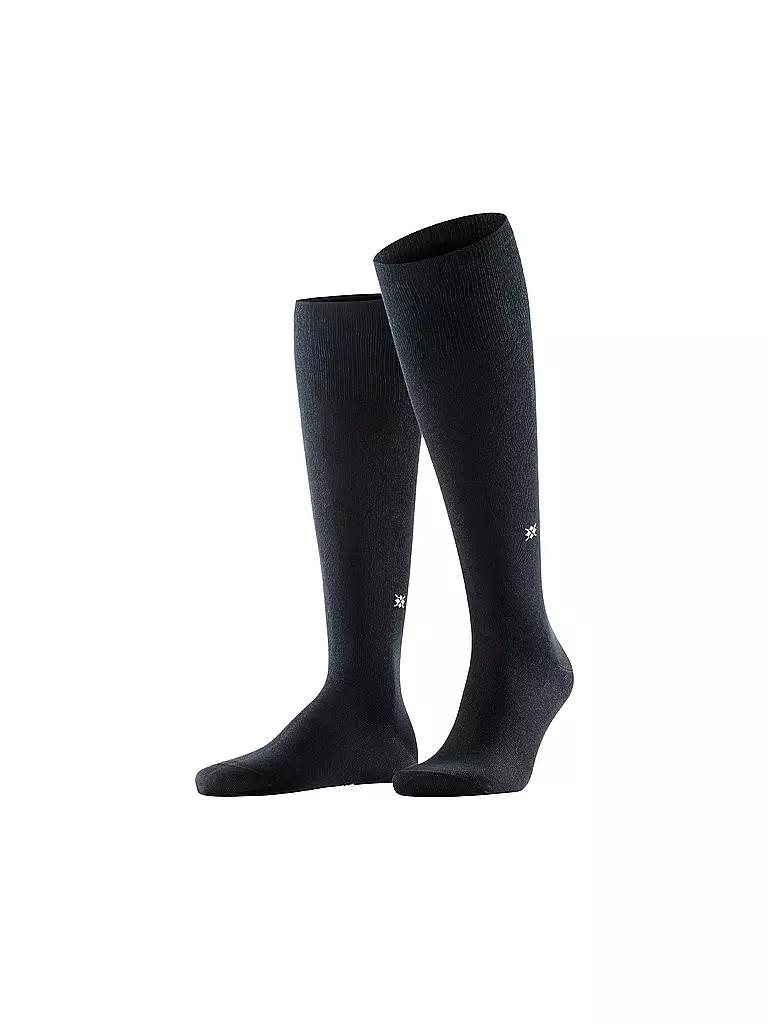 BURLINGTON | Chaussettes montantes homme DUBLIN 40-46 noir | schwarz