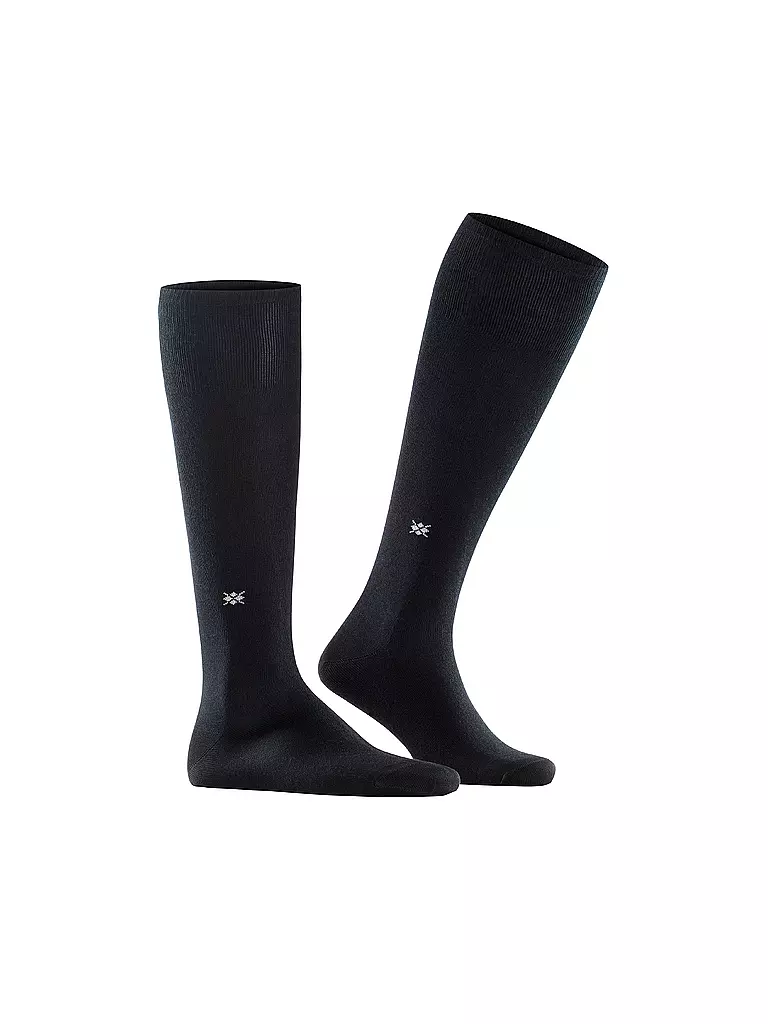 BURLINGTON | Chaussettes montantes homme DUBLIN 40-46 noir | 