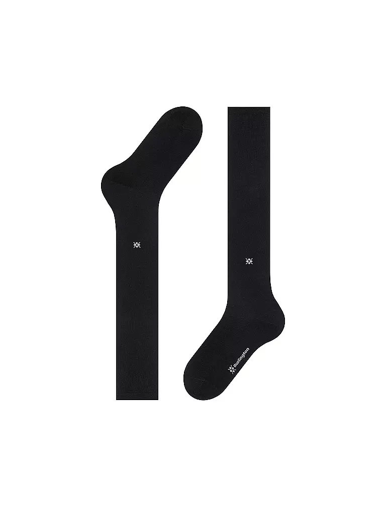BURLINGTON | Chaussettes montantes homme DUBLIN 40-46 noir | 