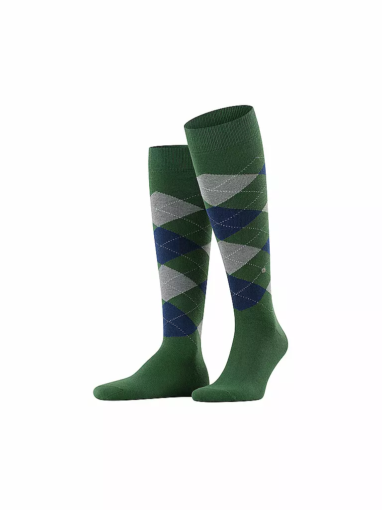 BURLINGTON | Chaussettes montantes homme KING | olive