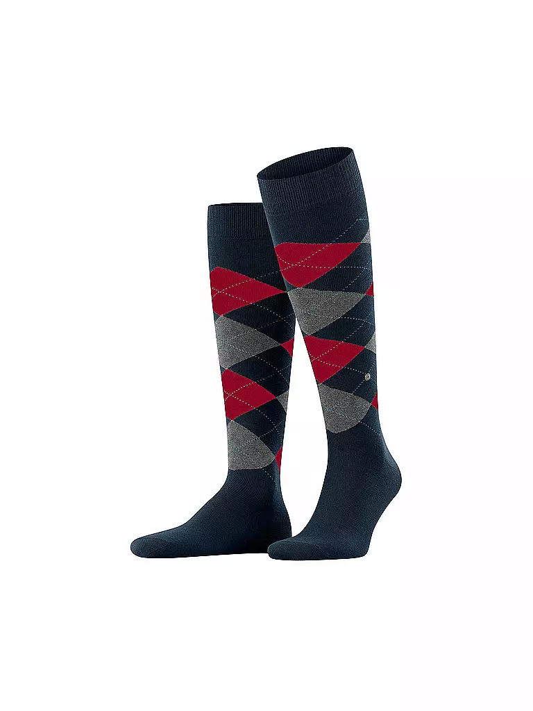 BURLINGTON | Chaussettes montantes KING pour homme | dunkelblau