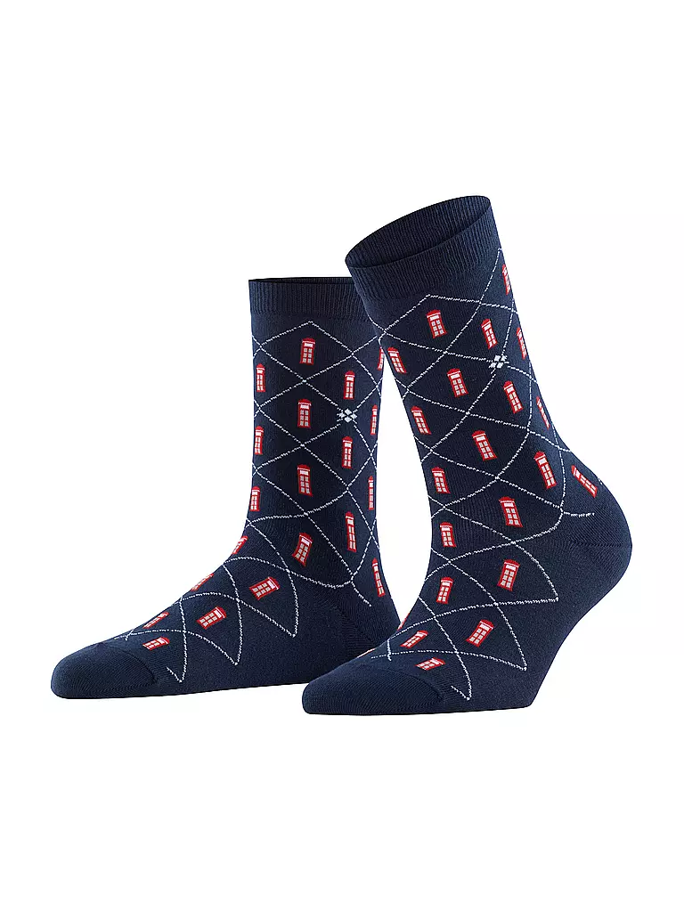 BURLINGTON | Chaussettes PHONE BOOTH marine | dunkelblau