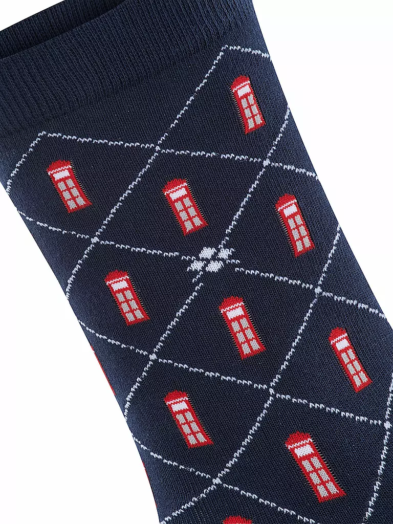 BURLINGTON | Chaussettes PHONE BOOTH marine | 