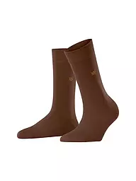 BURLINGTON | Chaussettes pour femmes BLOOMSBURY 36-41 caramel | Marron