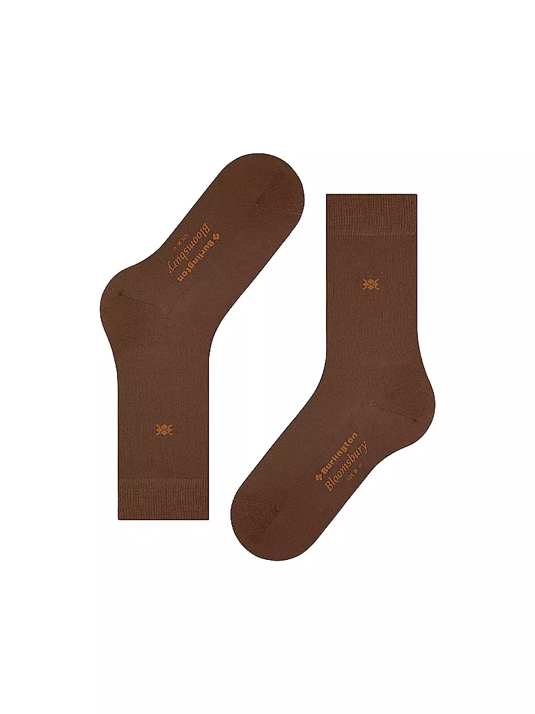 BURLINGTON | Chaussettes pour femmes BLOOMSBURY 36-41 caramel | braun