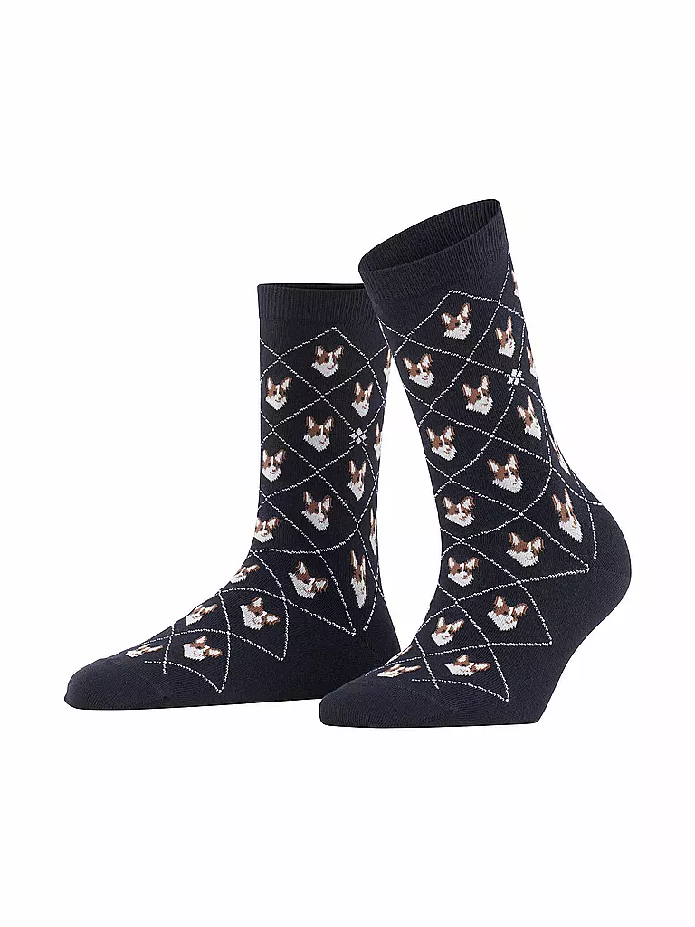 BURLINGTON | Chaussettes pour femmes CORGI 36-41 noir | 