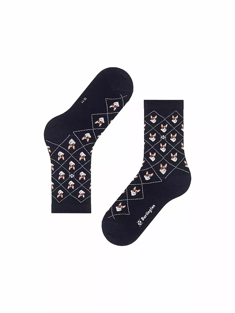 BURLINGTON | Chaussettes pour femmes CORGI 36-41 noir | 