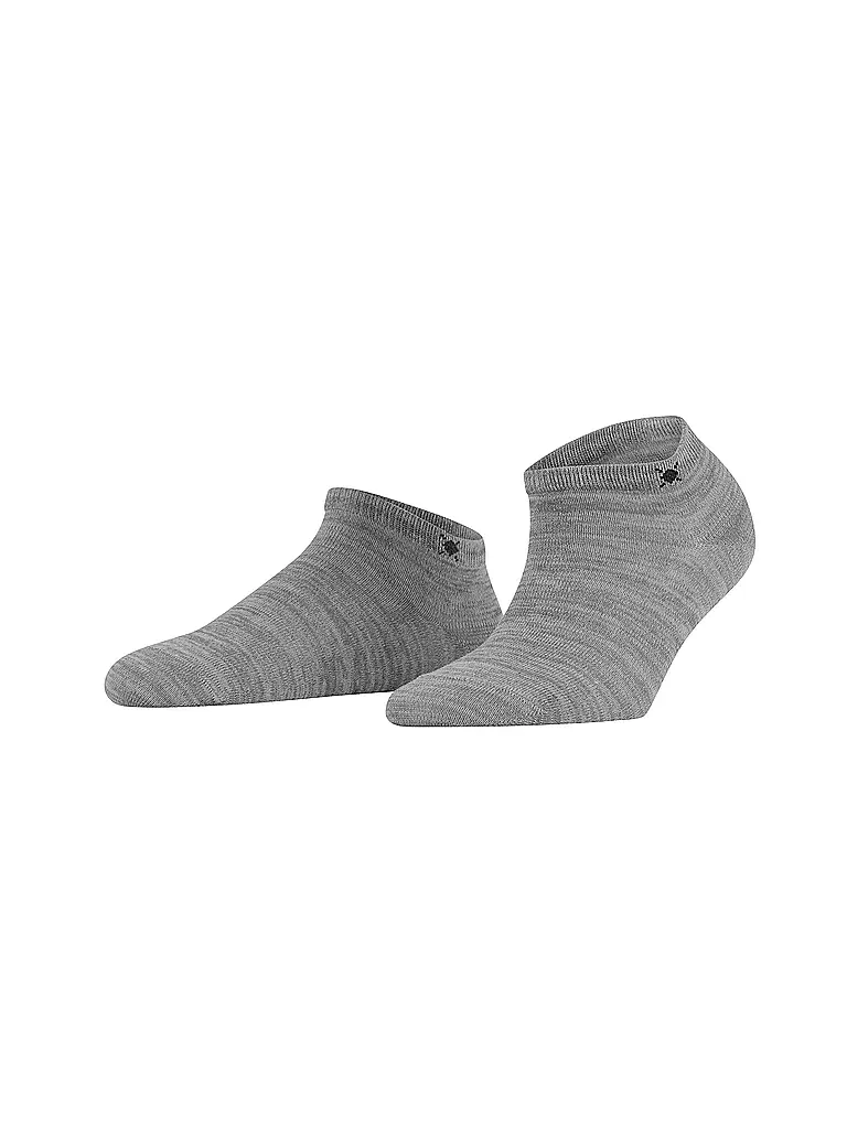 BURLINGTON | Chaussettes sneaker 36-41 SOHO VIBES gris clair | hellgrau