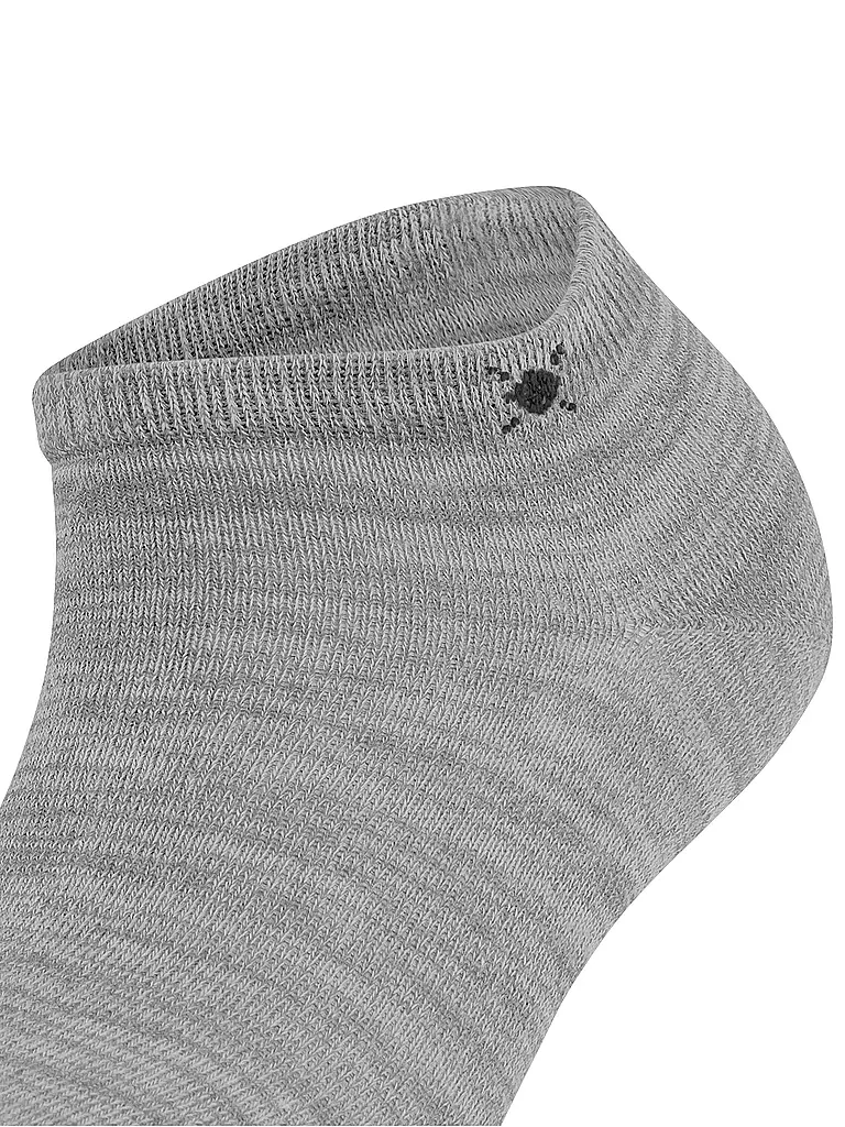 BURLINGTON | Chaussettes sneaker 36-41 SOHO VIBES gris clair | hellgrau