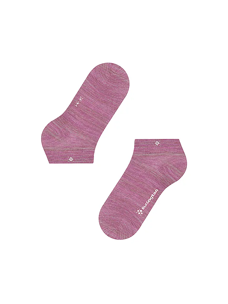 BURLINGTON | Chaussettes sneaker 36-41 SOHO VIBES peony | pink