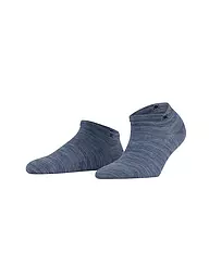 BURLINGTON | Chaussettes sneaker 36-41 SOHO VIBES gris clair | Bleu clair
