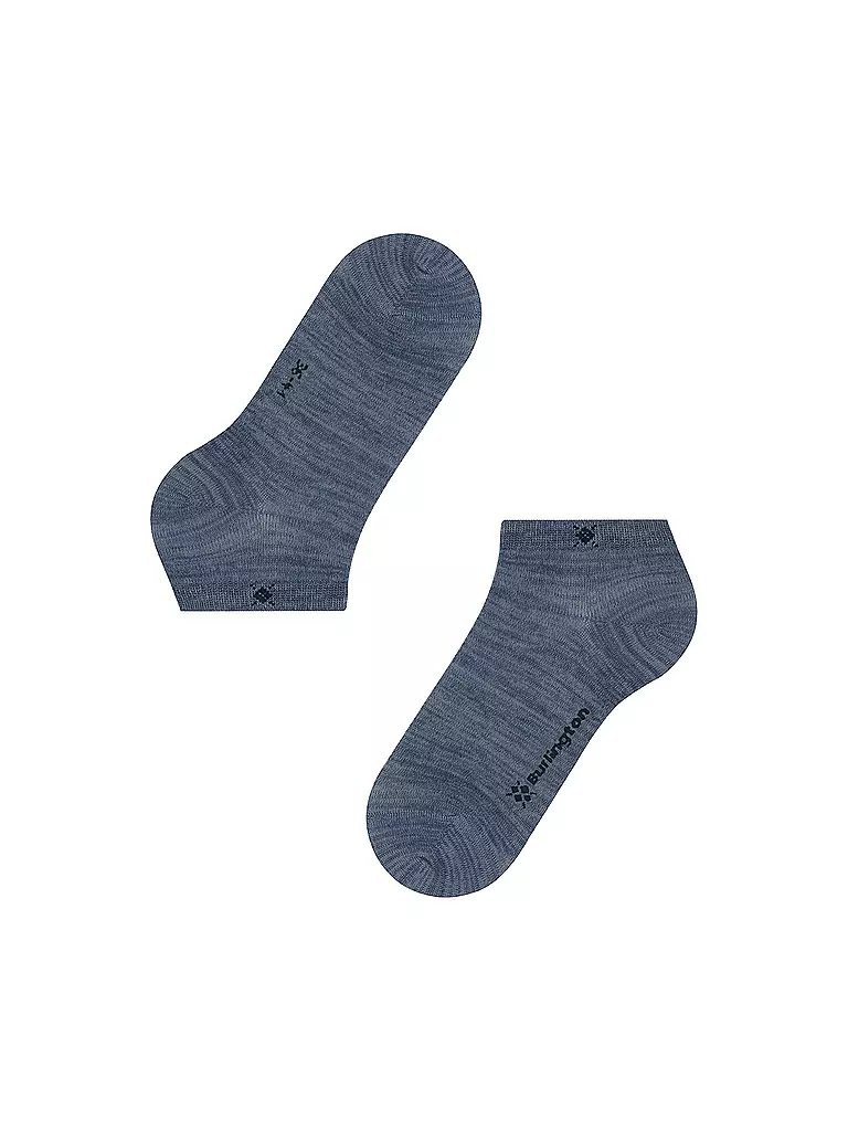BURLINGTON | Chaussettes sneaker femme 36-41 SOHO VIBES light jeans | 