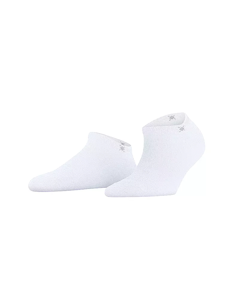 BURLINGTON | Chaussettes sneaker femme 36-41 SOHO VIBES white | Blanc
