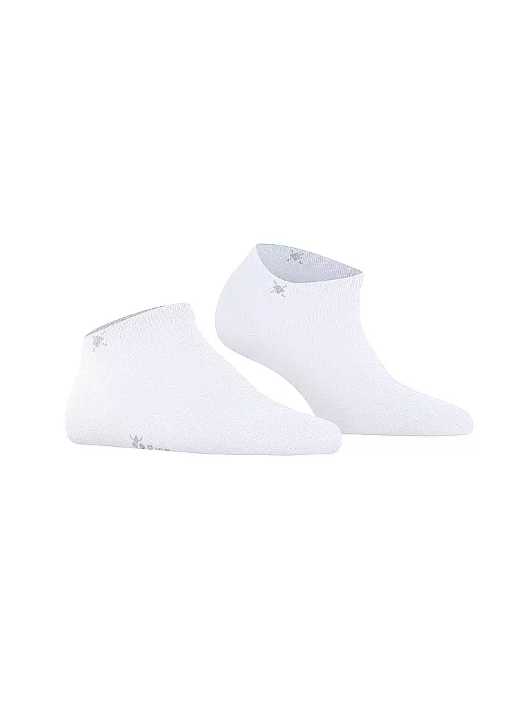 BURLINGTON | Chaussettes sneaker femme 36-41 SOHO VIBES white | Blanc