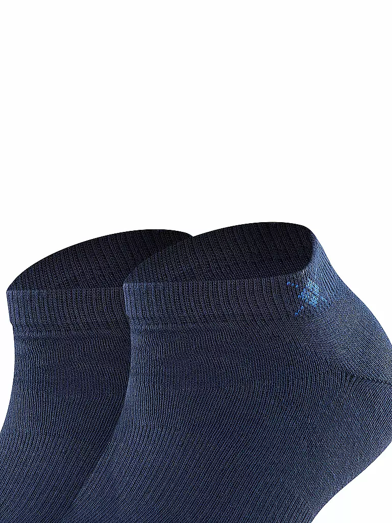 BURLINGTON | Chaussettes sneaker femme lot de 2 EVERYDAY 36-41 marine | 