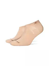 BURLINGTON | Chaussettes sneaker femme lot de 2 EVERYDAY 36-41 light jeans | Beige