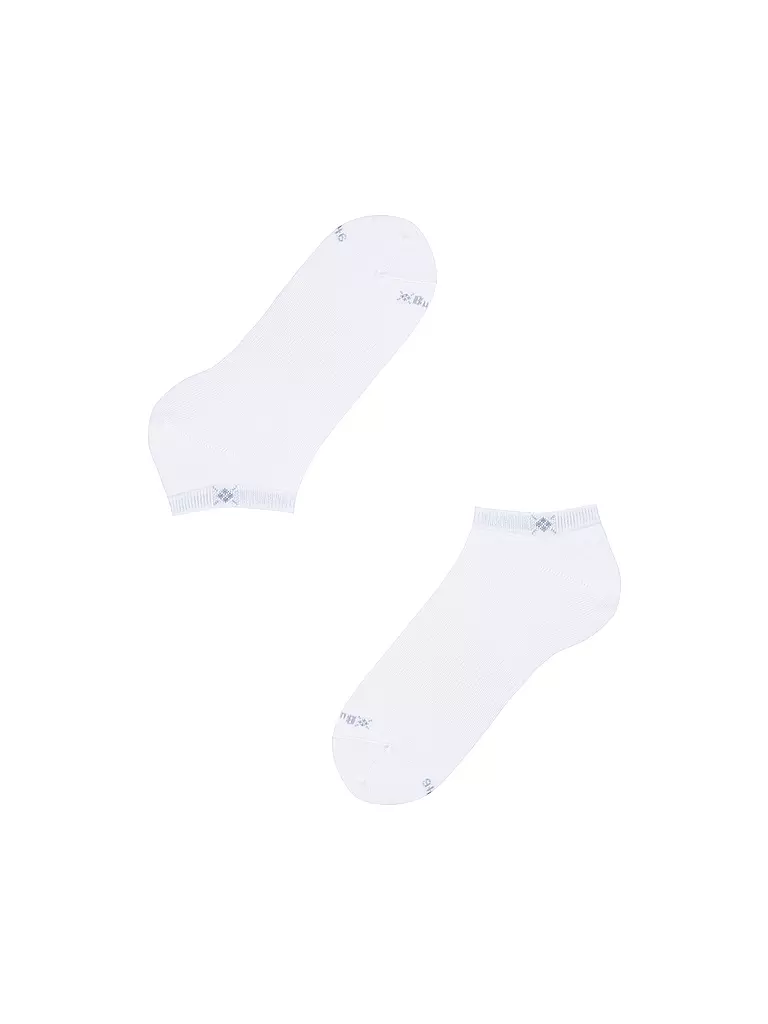BURLINGTON | Chaussettes sneaker homme EVERYDAY, lot de 2, 40-46, blanc | weiss