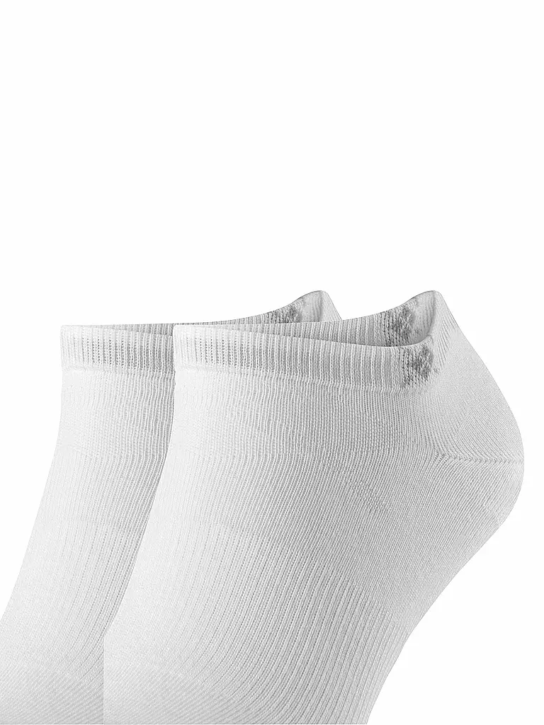 BURLINGTON | Chaussettes sneaker homme EVERYDAY, lot de 2, 40-46, blanc | 