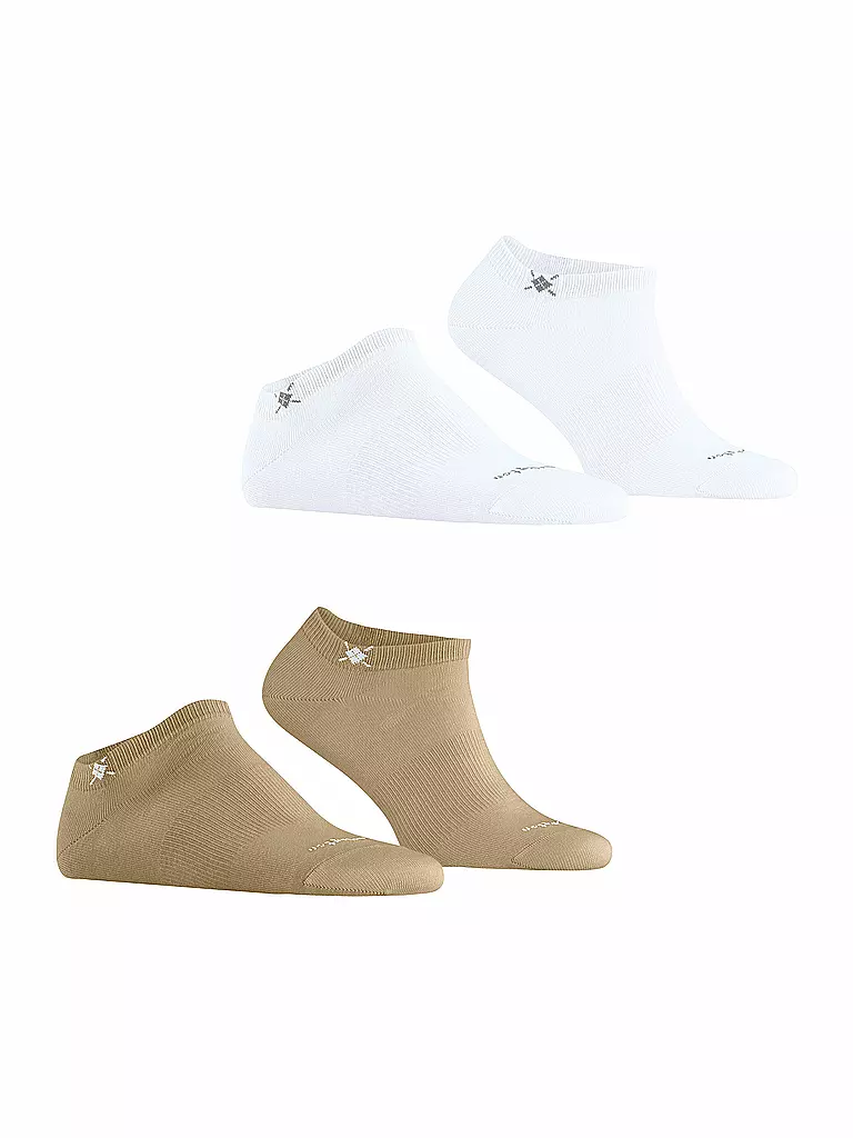 BURLINGTON | Chaussettes sneaker homme EVERYDAY, lot de 2, 40-46 sésame | 