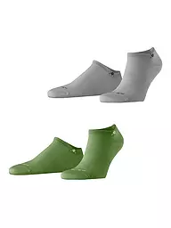 BURLINGTON | Chaussettes sneaker homme EVERYDAY, lot de 2, 40-46 sésame | Olive
