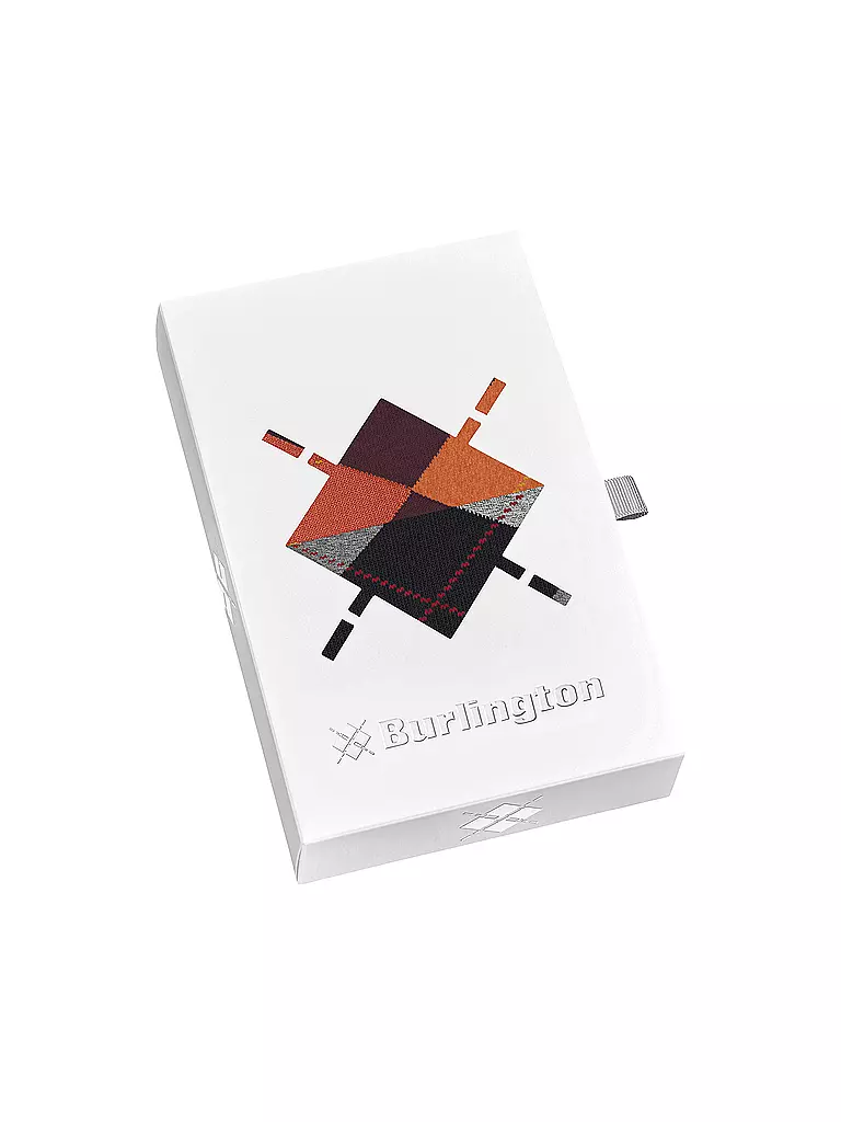 BURLINGTON | Coffret cadeau de 2 paires de chaussettes pour homme tailles 40-46 assorties | 