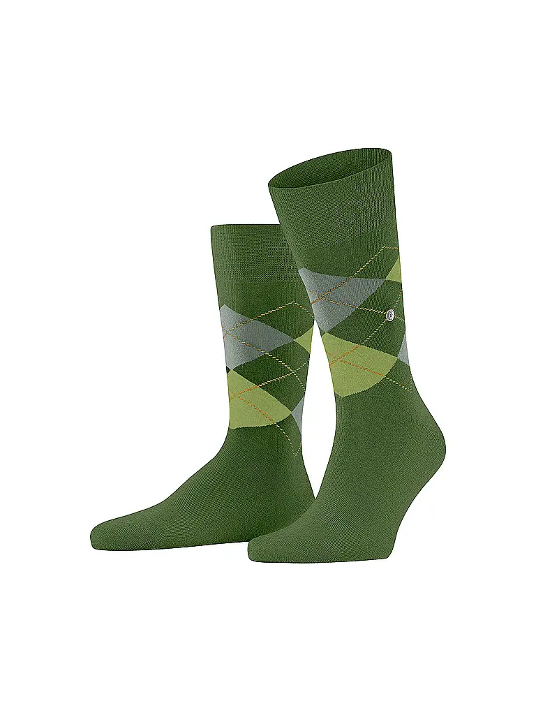 BURLINGTON | Coffret cadeau de chaussettes pour hommes EVERYDAY X-MAS 40-46 assorties | Vert
