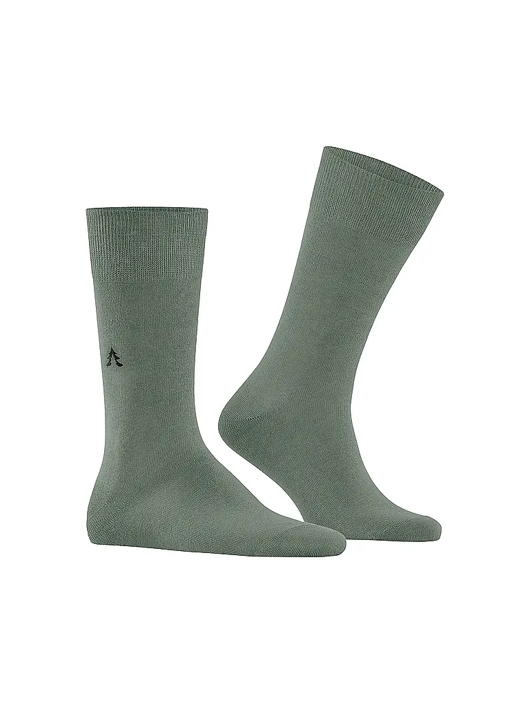 BURLINGTON | Coffret cadeau de chaussettes pour hommes EVERYDAY X-MAS 40-46 assorties | Vert