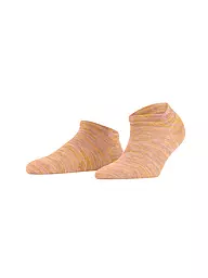 BURLINGTON | Chaussettes sneaker 36-41 SOHO VIBES gris clair | Orange