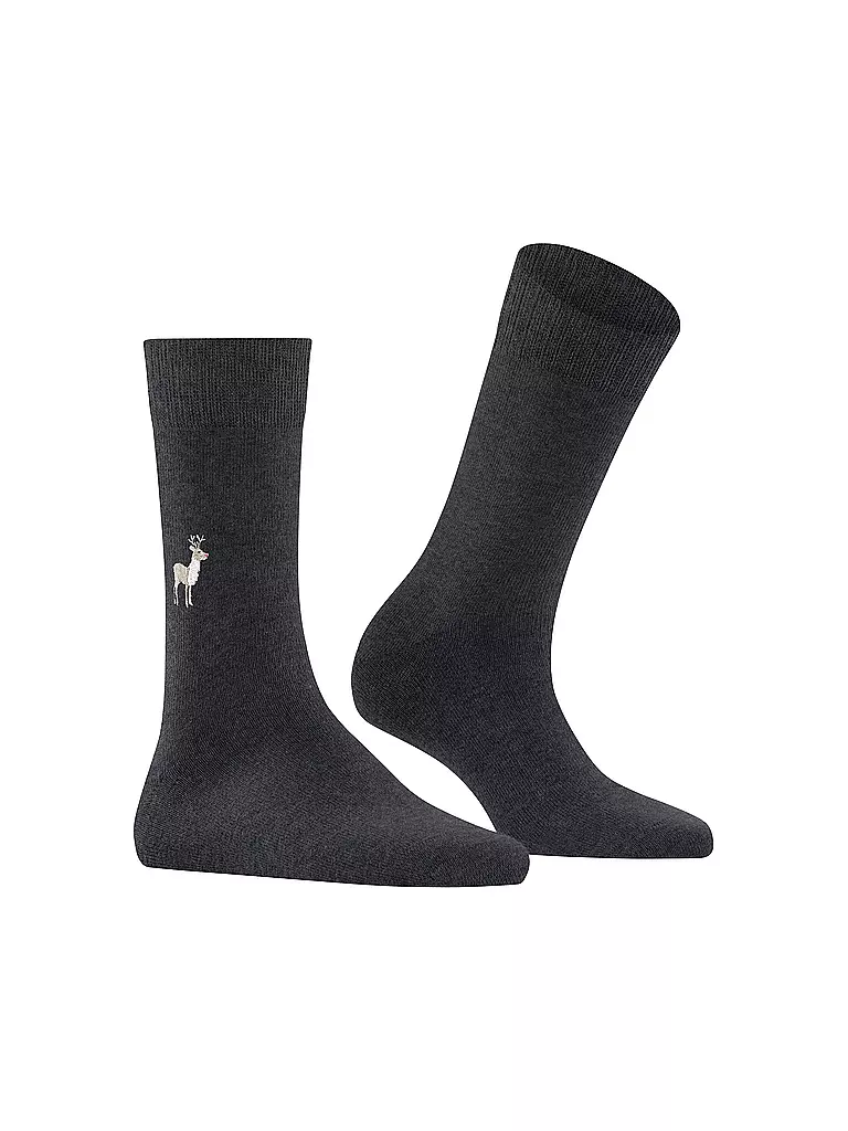 BURLINGTON | Damen Socken Geschenkebox 2er Pkg 36-41 EVERYDAY X-MAS BOX sortiment | Gris