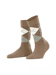 BURLINGTON | Chaussettes femme MARYLEBONE 36-41 sauge | Camel