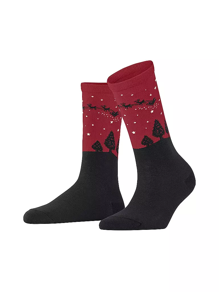 BURLINGTON | Damen Socken SILENT NIGHT 36-41 black | Noir