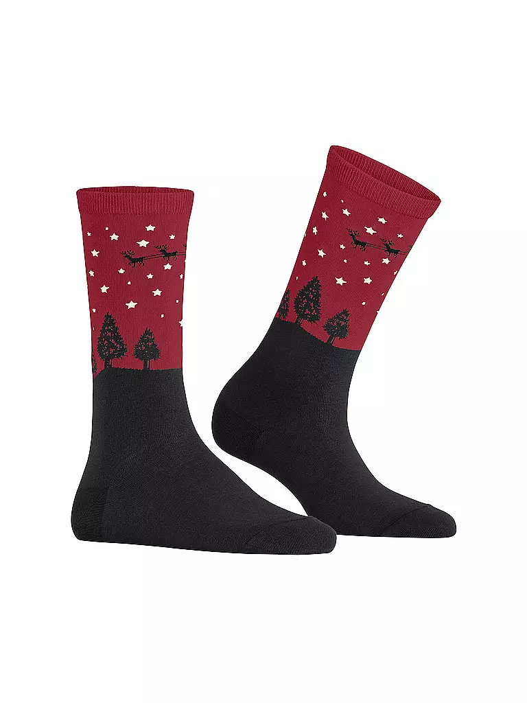 BURLINGTON | Damen Socken SILENT NIGHT 36-41 black | Noir