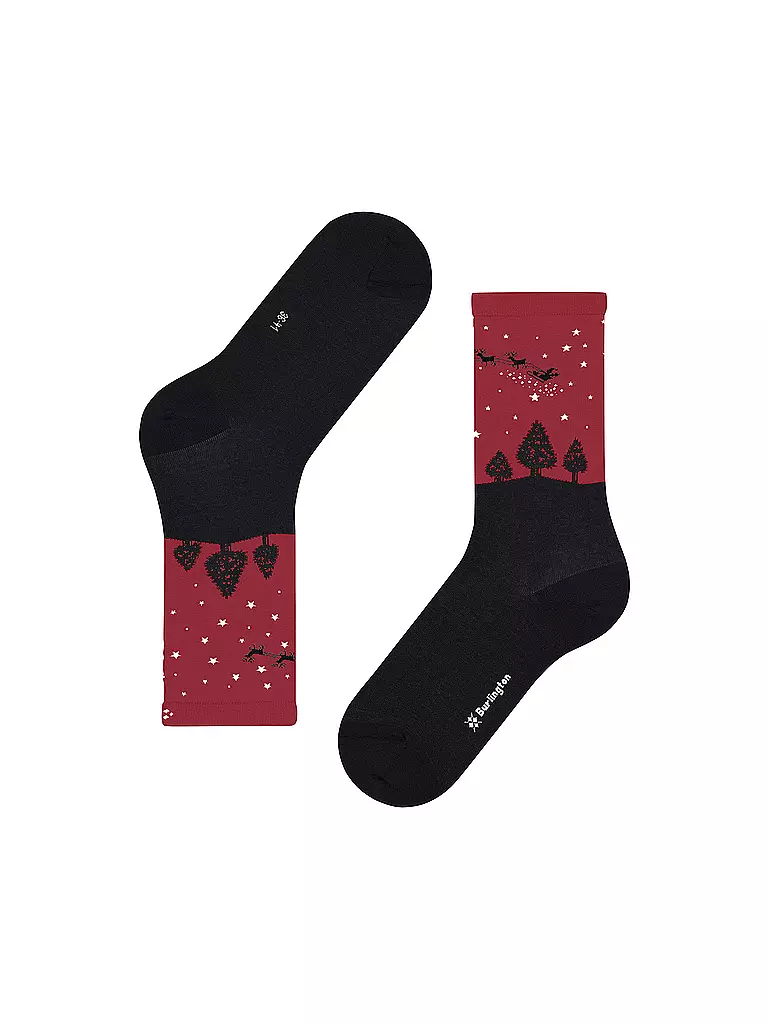 BURLINGTON | Damen Socken SILENT NIGHT 36-41 black | Noir