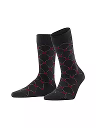 BURLINGTON | Damen Socken SWEET RIBBON 36-41 red pepper | Noir