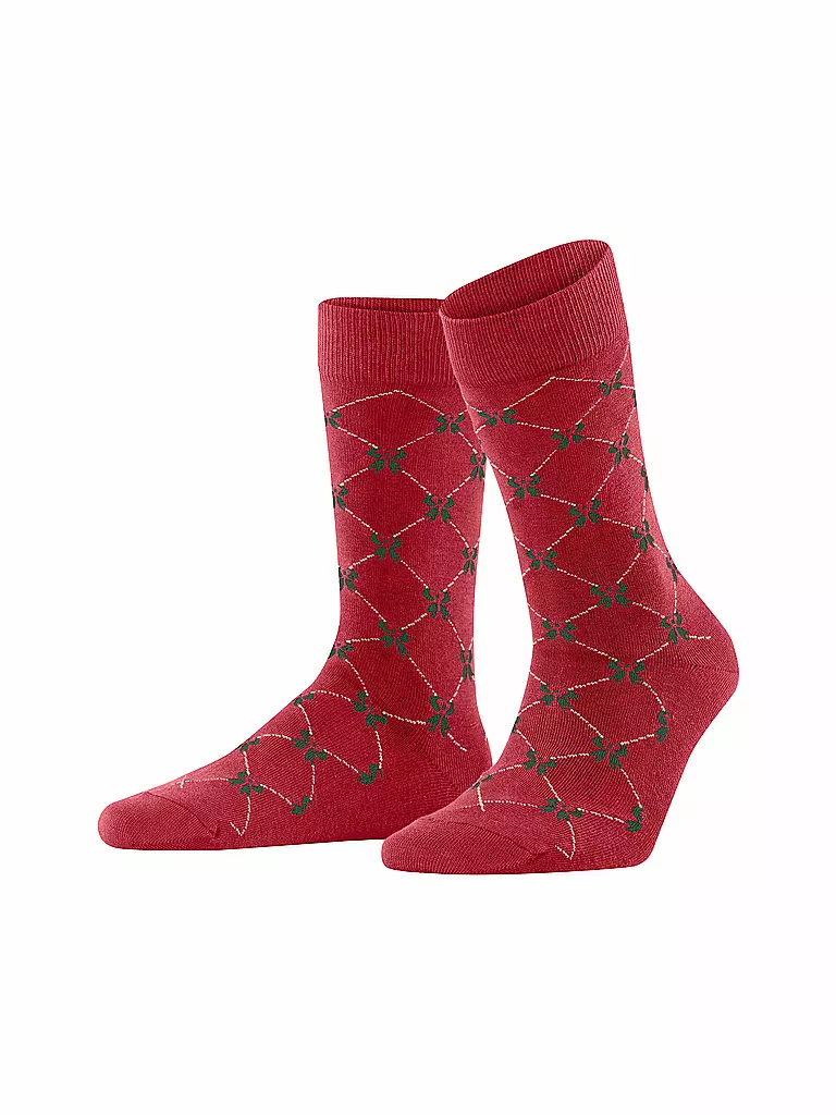 BURLINGTON | Damen Socken SWEET RIBBON 36-41 red pepper | Rouge