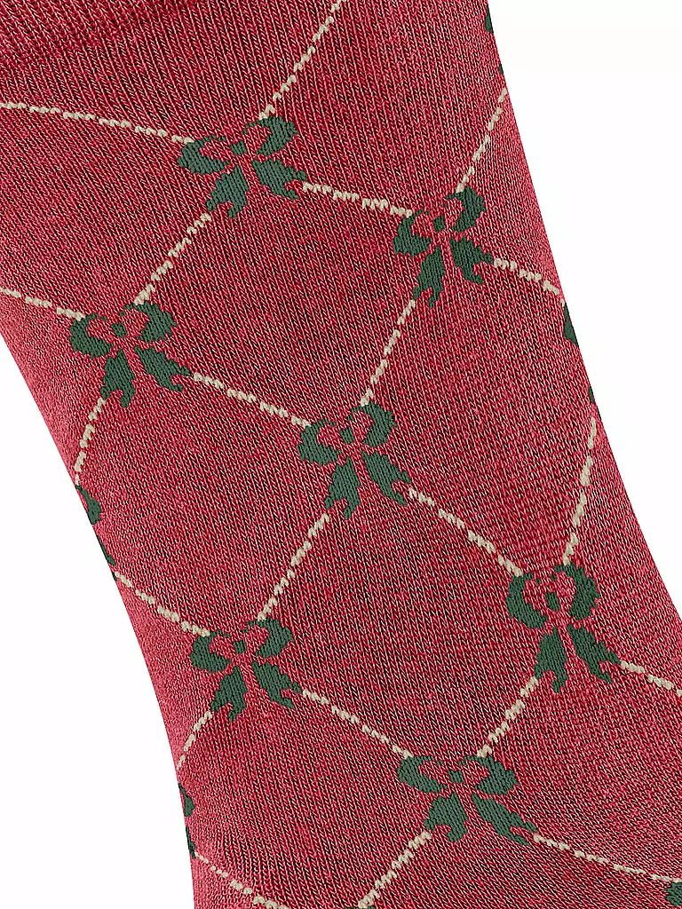 BURLINGTON | Damen Socken SWEET RIBBON 36-41 red pepper | Rouge