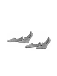 BURLINGTON | Füsslinge homme EVERYDAY, paquet de 2, gris clair | Gris clair