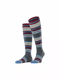 BURLINGTON | Herren Kniestrümpfe STRIPE 40-46 marine | Bleu