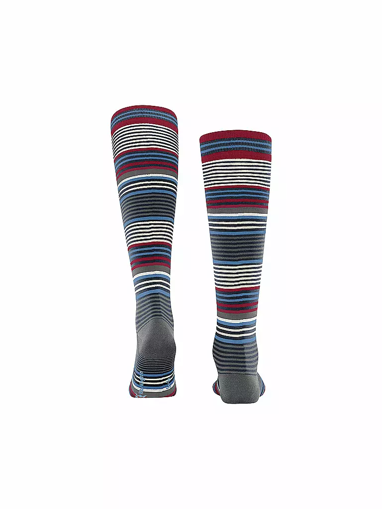 BURLINGTON | Herren Kniestrümpfe STRIPE 40-46 marine | Bleu